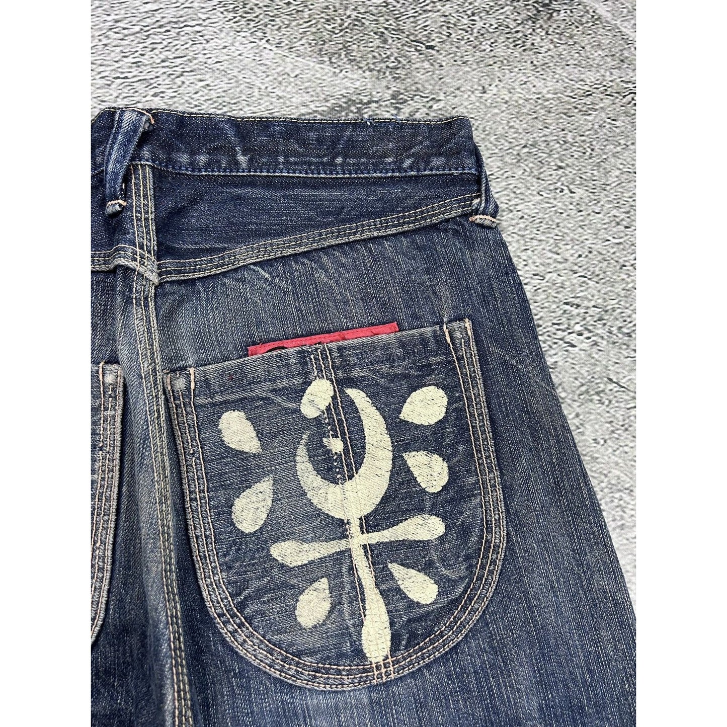 Evisu Yamane jeans vintage selvedge denim Japan