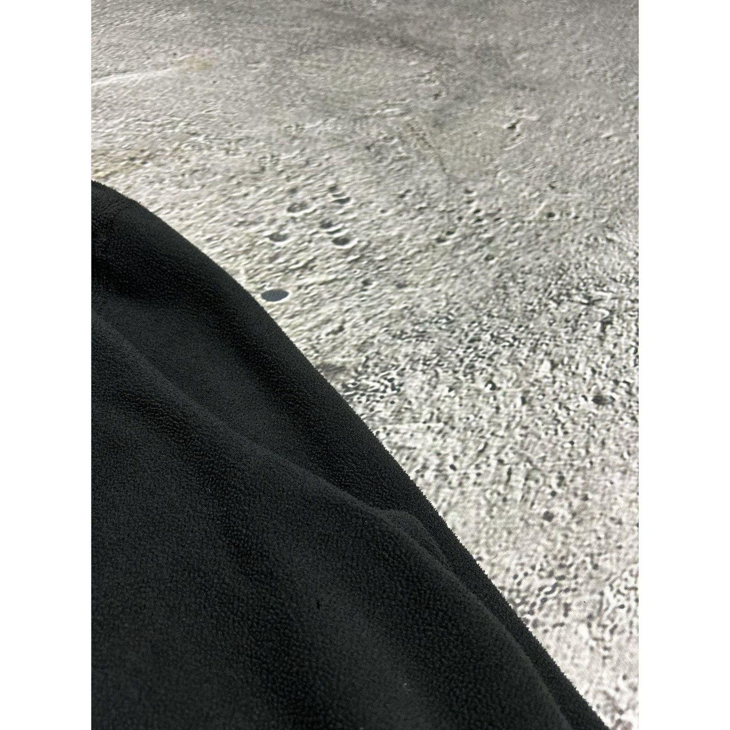 The North Face fleece halfzip black vintage gorpcore