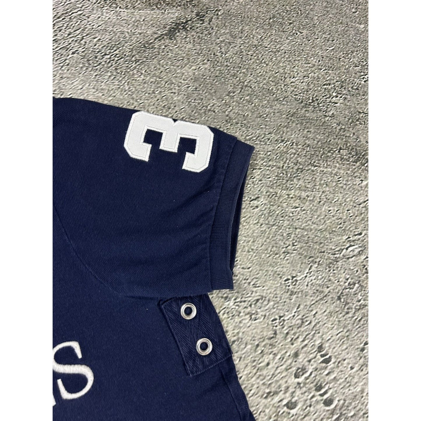 Chief Keef Polo Ralph Lauren Los Angeles vintage shirt navy