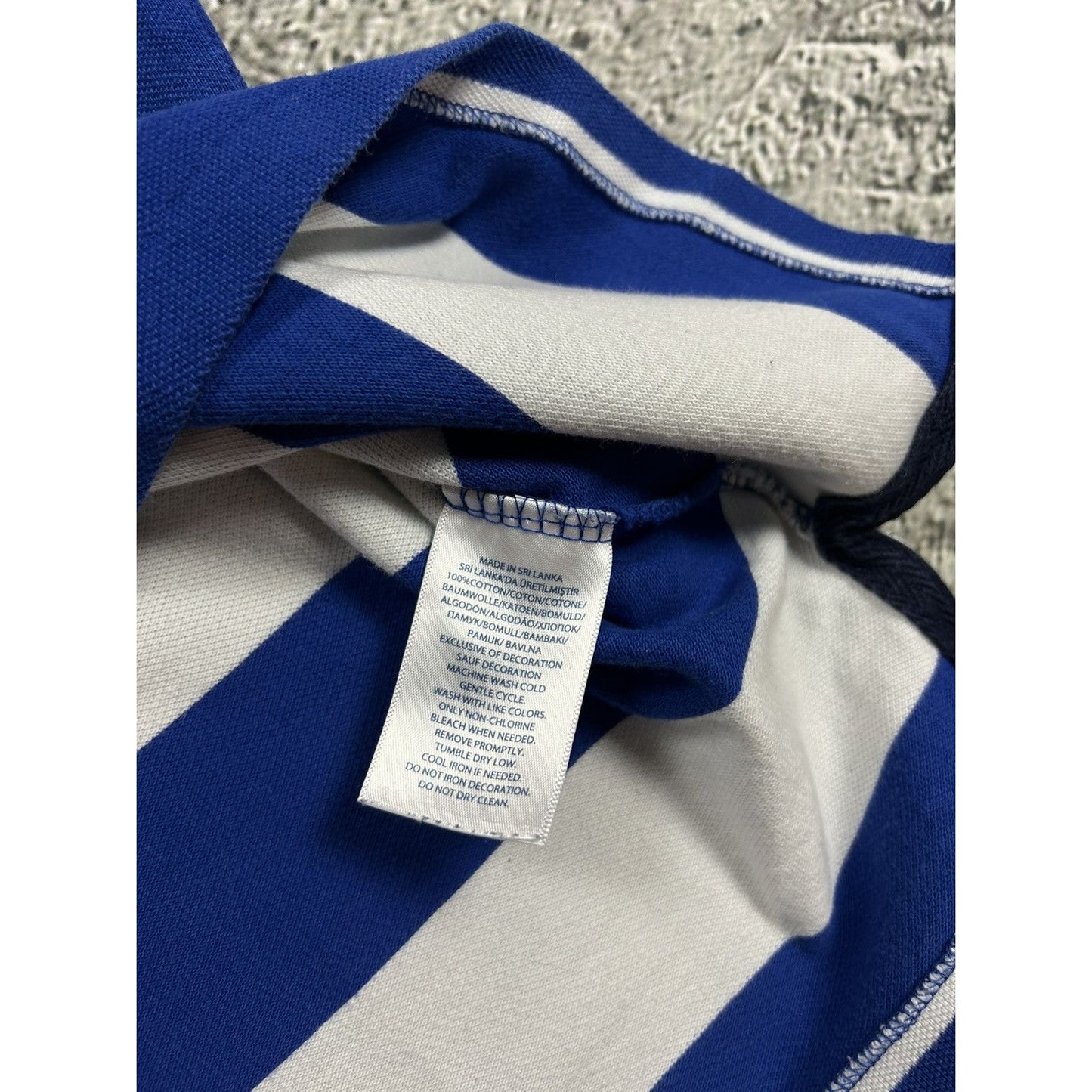 Chief Keef Polo Ralph Lauren USA Polo T-shirt vintage flag