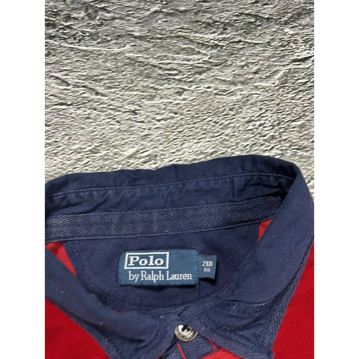 Chief Keef Polo Ralph Lauren vintage red navy big pony