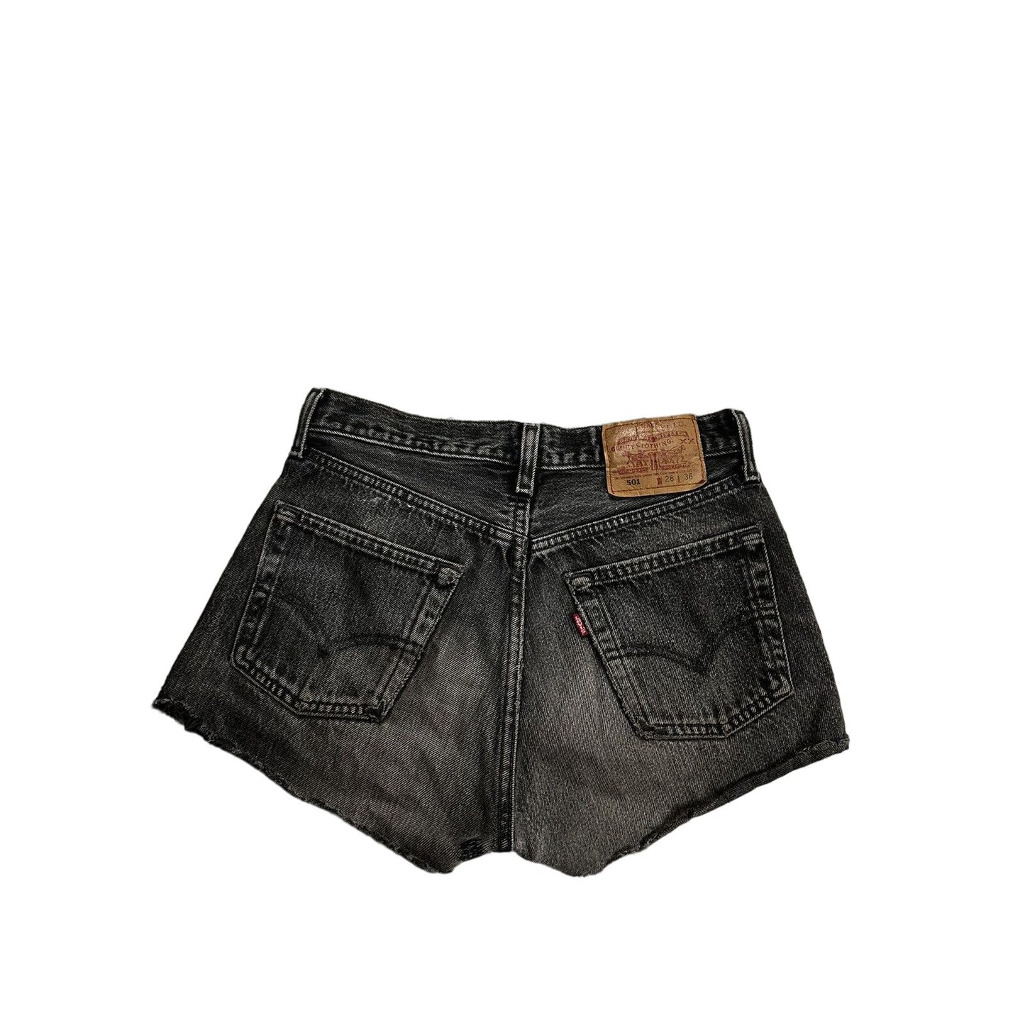 Levi’s vintage denim shorts black made in USA 90s
