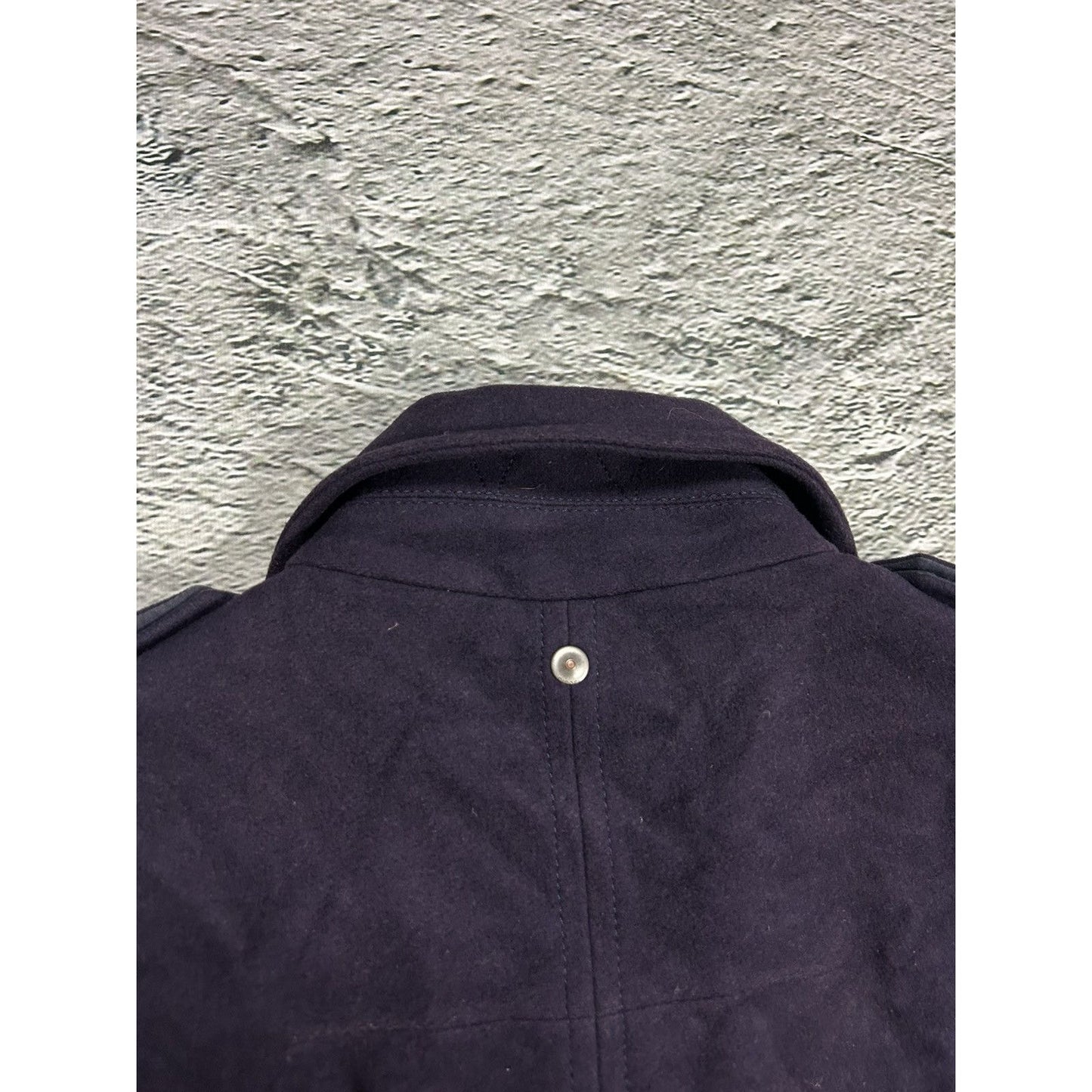Diesel coat purple Y2K wool cashmere blend vintage