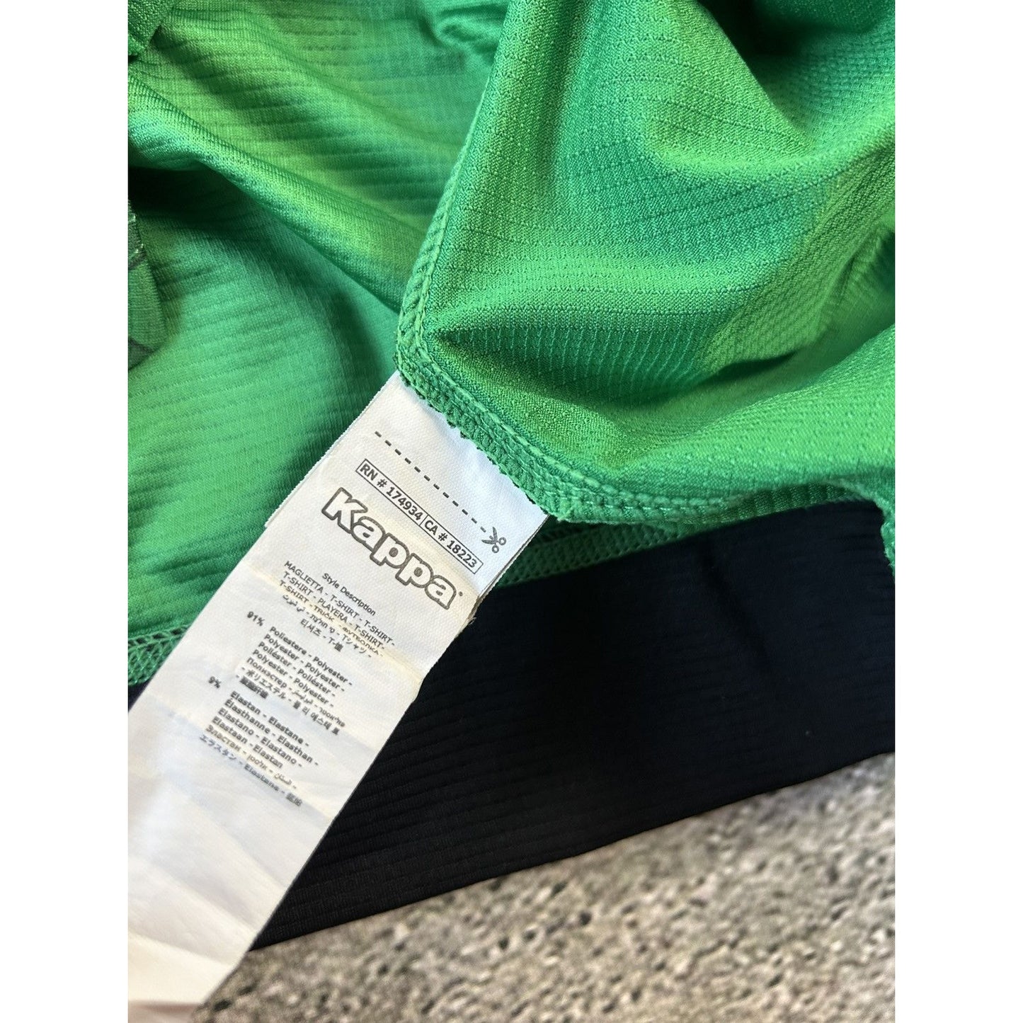 Napoli Kappa Jersey Goalkeeper green snake rare 2018 19