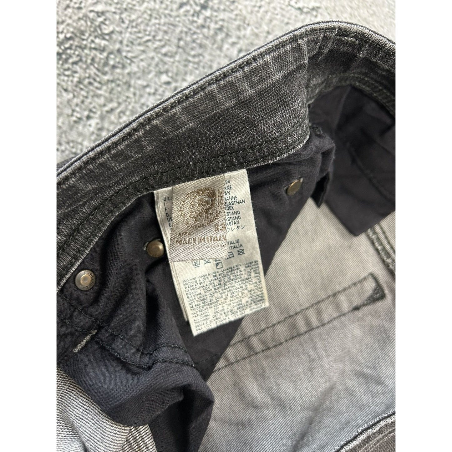 Diesel vintage pants Y2K jeans grey