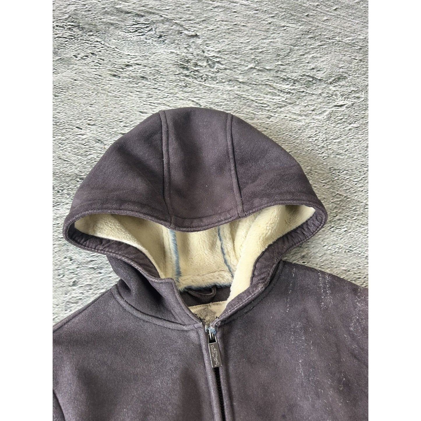 Ed Hardy Christian Audigier vintage zip hoodie black teddy