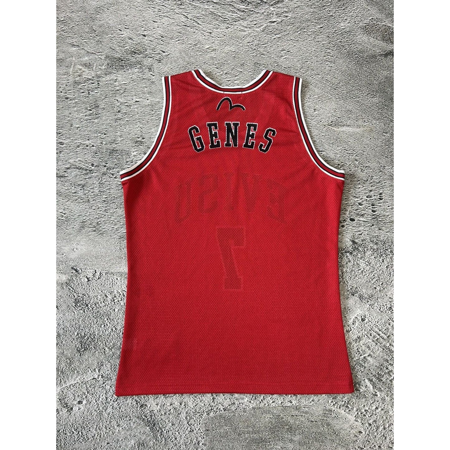 Evisu Jersey basketball 7 vintage red Chicago Bulls