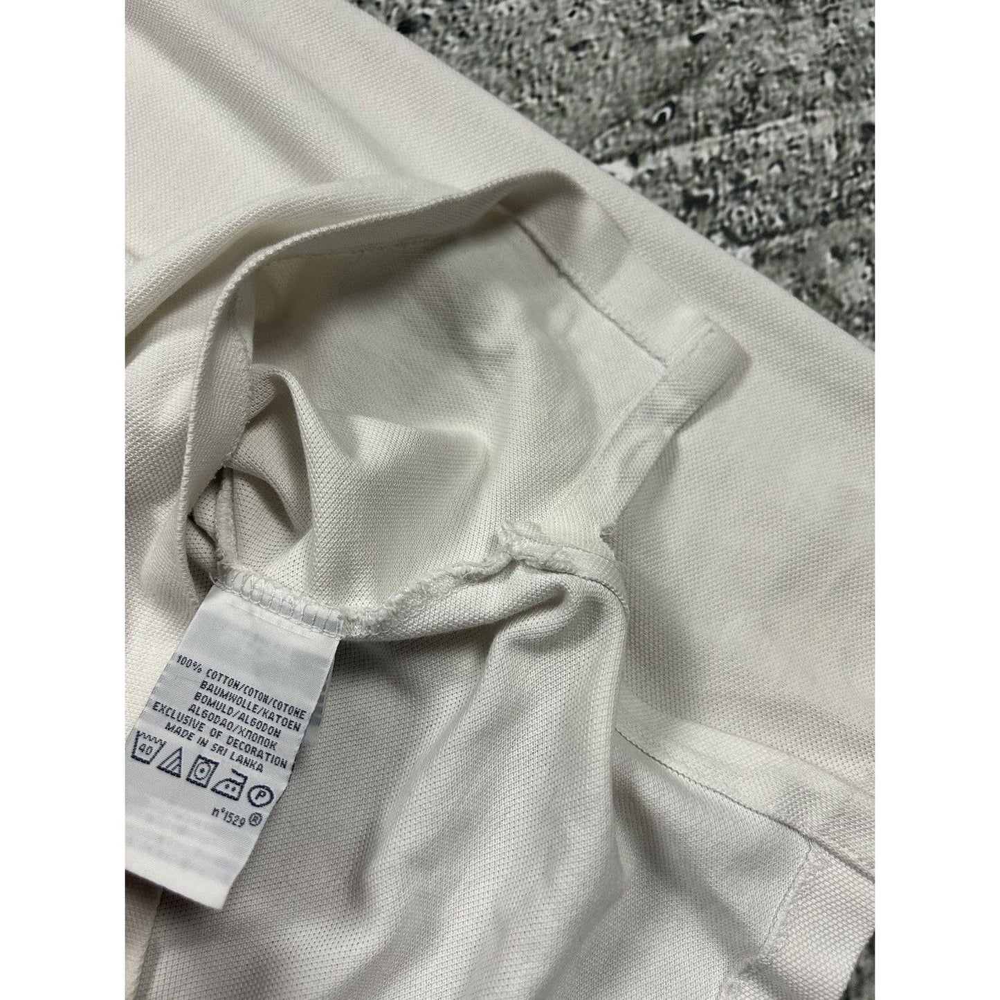 Polo Ralph Lauren vintage longsleeve rugby white big pony