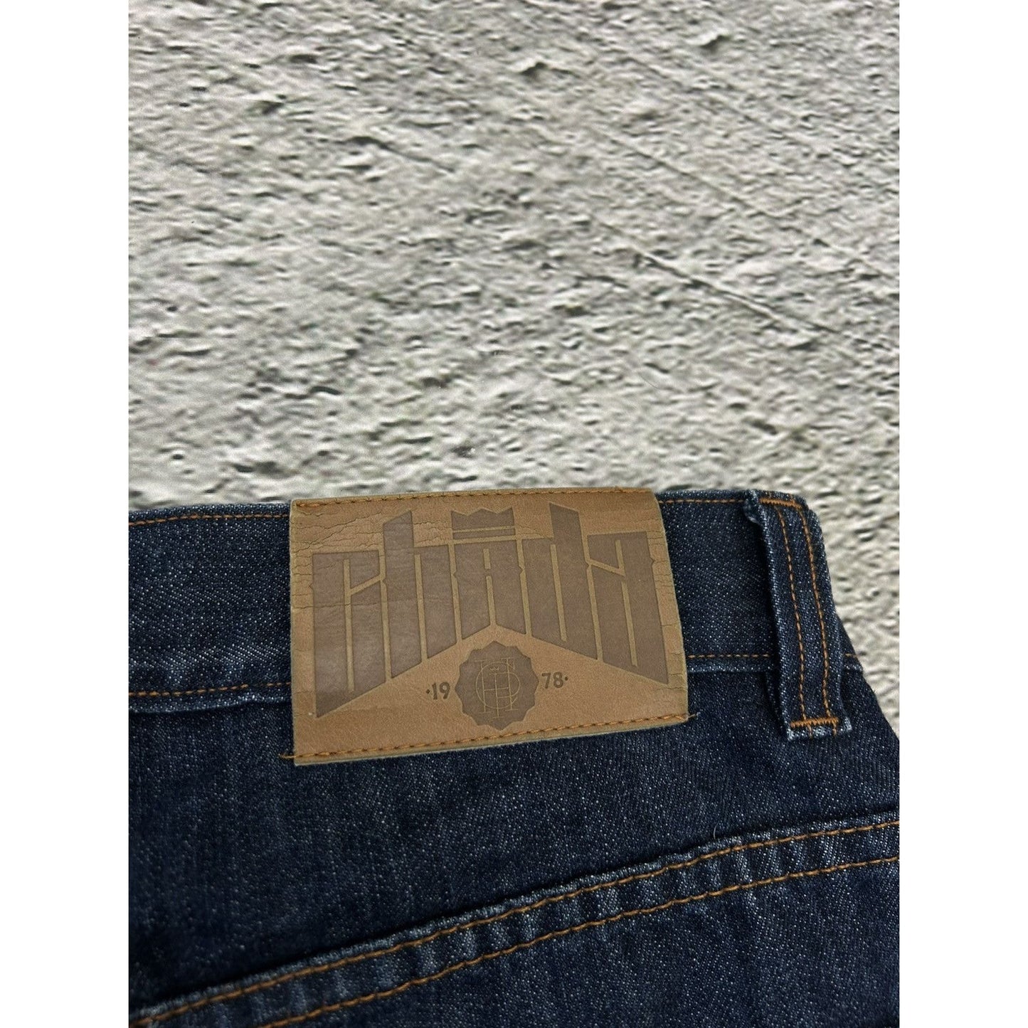 Chada Proceder vintage embroidery jeans