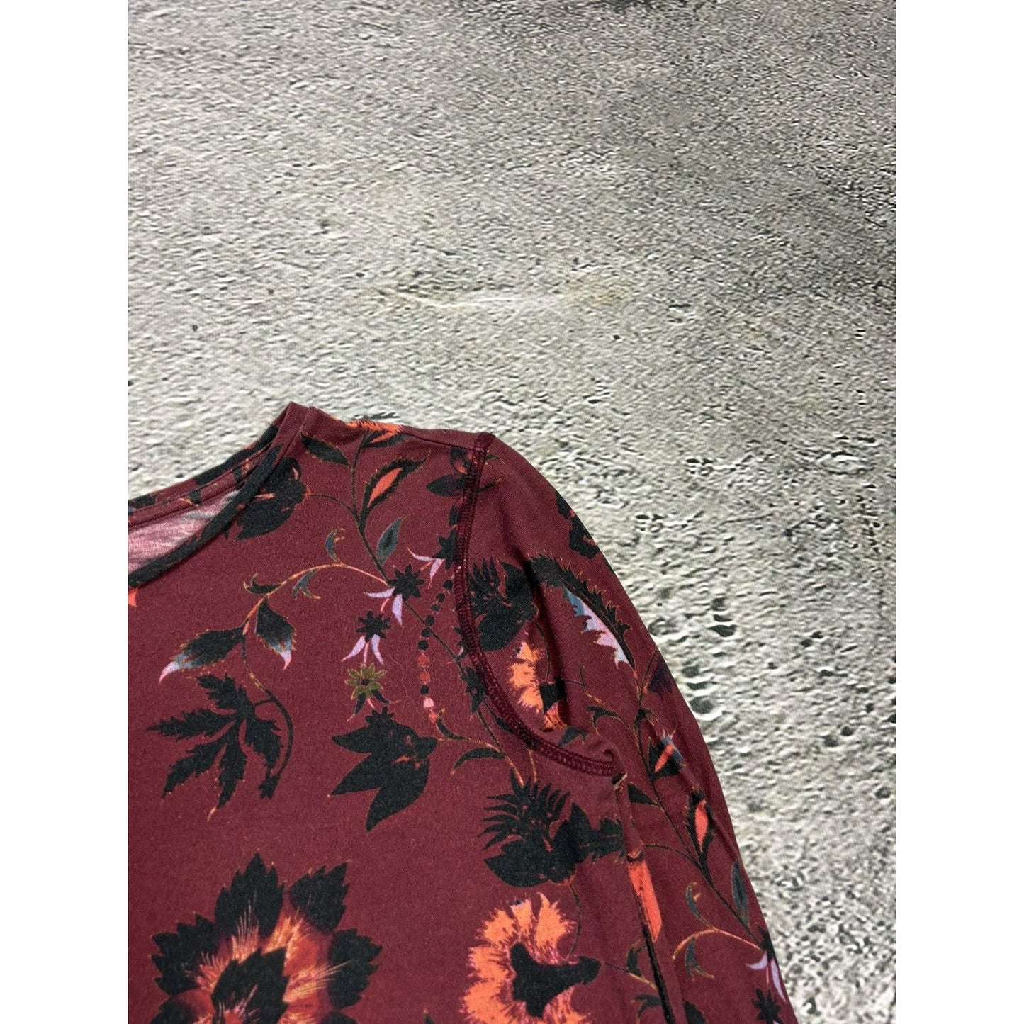 Sandro Paris longsleeve floral red