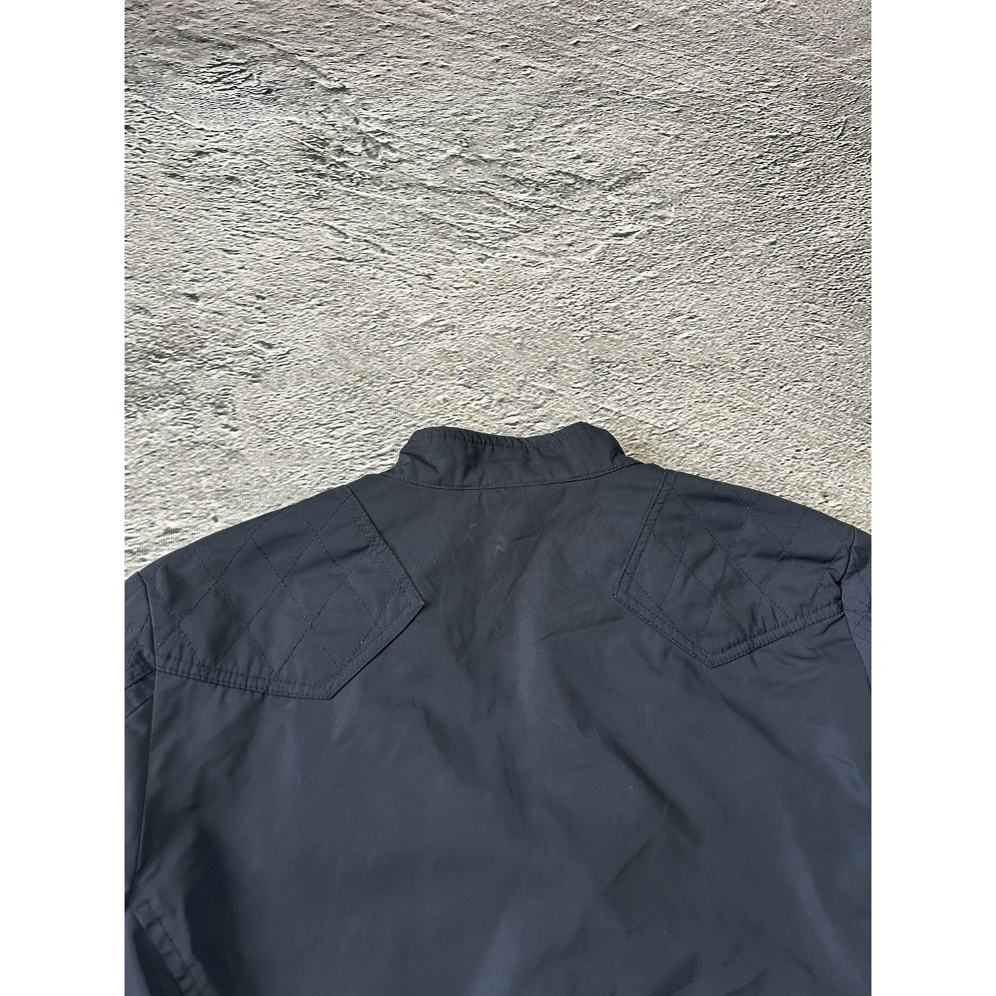 Diesel nylon jacket navy blue bomber vintage Y2K