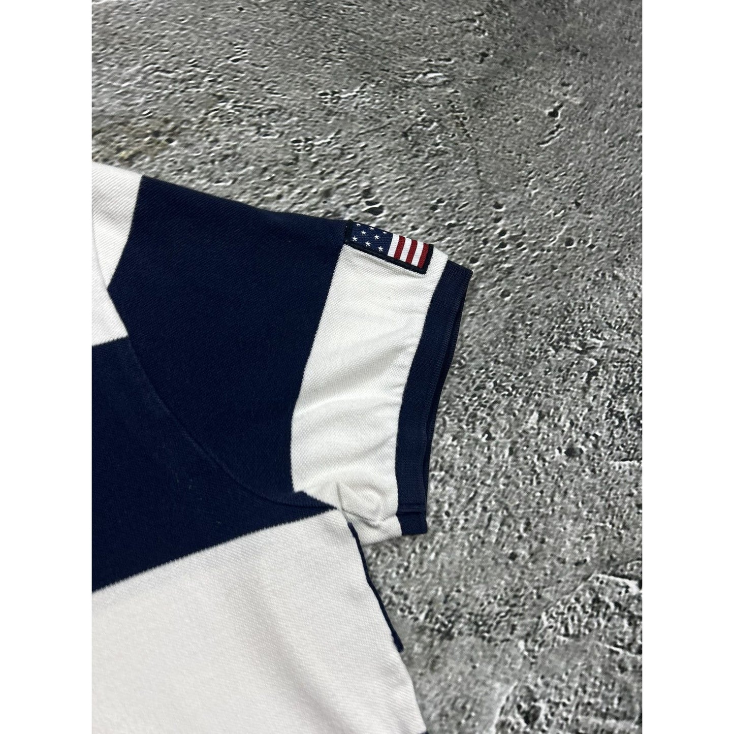 Polo Ralph Lauren USA Polo T-shirt Chief Keef vintage flag