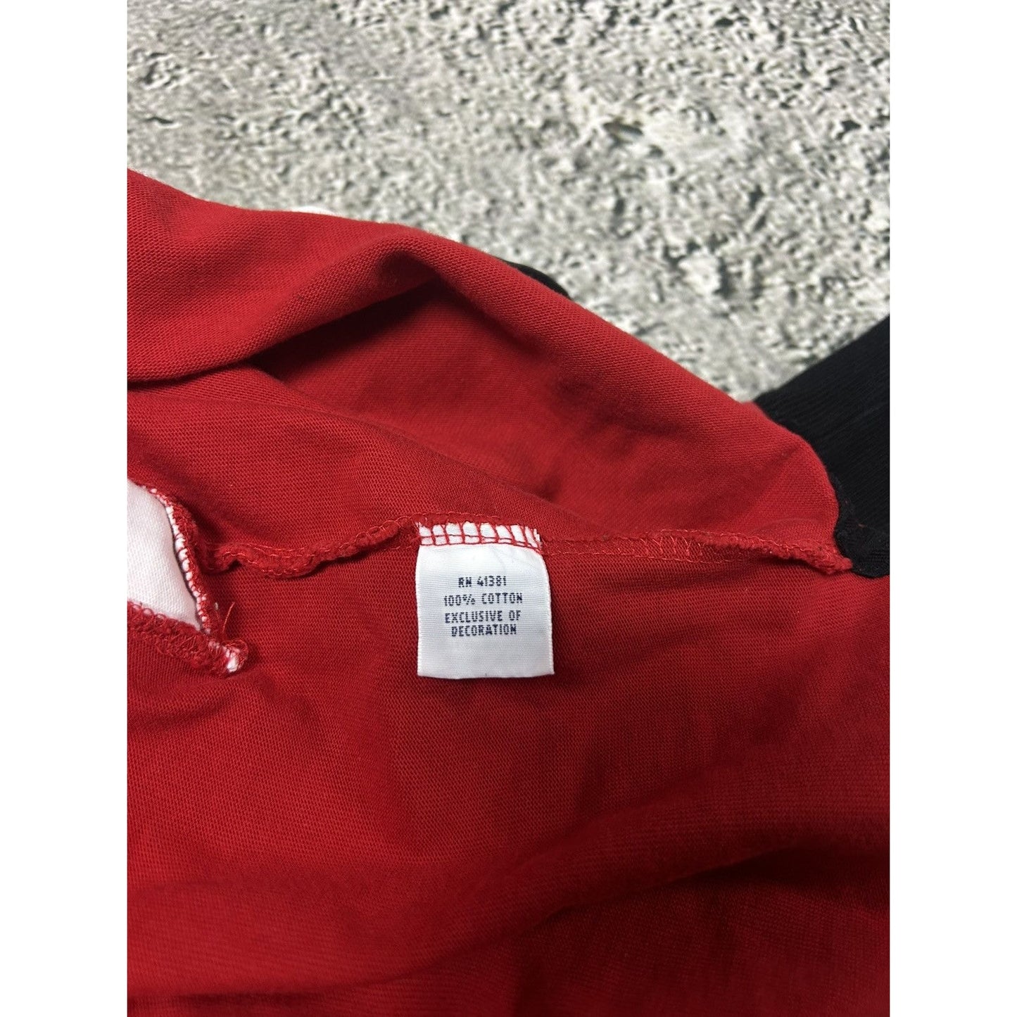 Chief Keef Polo Ralph Lauren longsleeve big logo red white