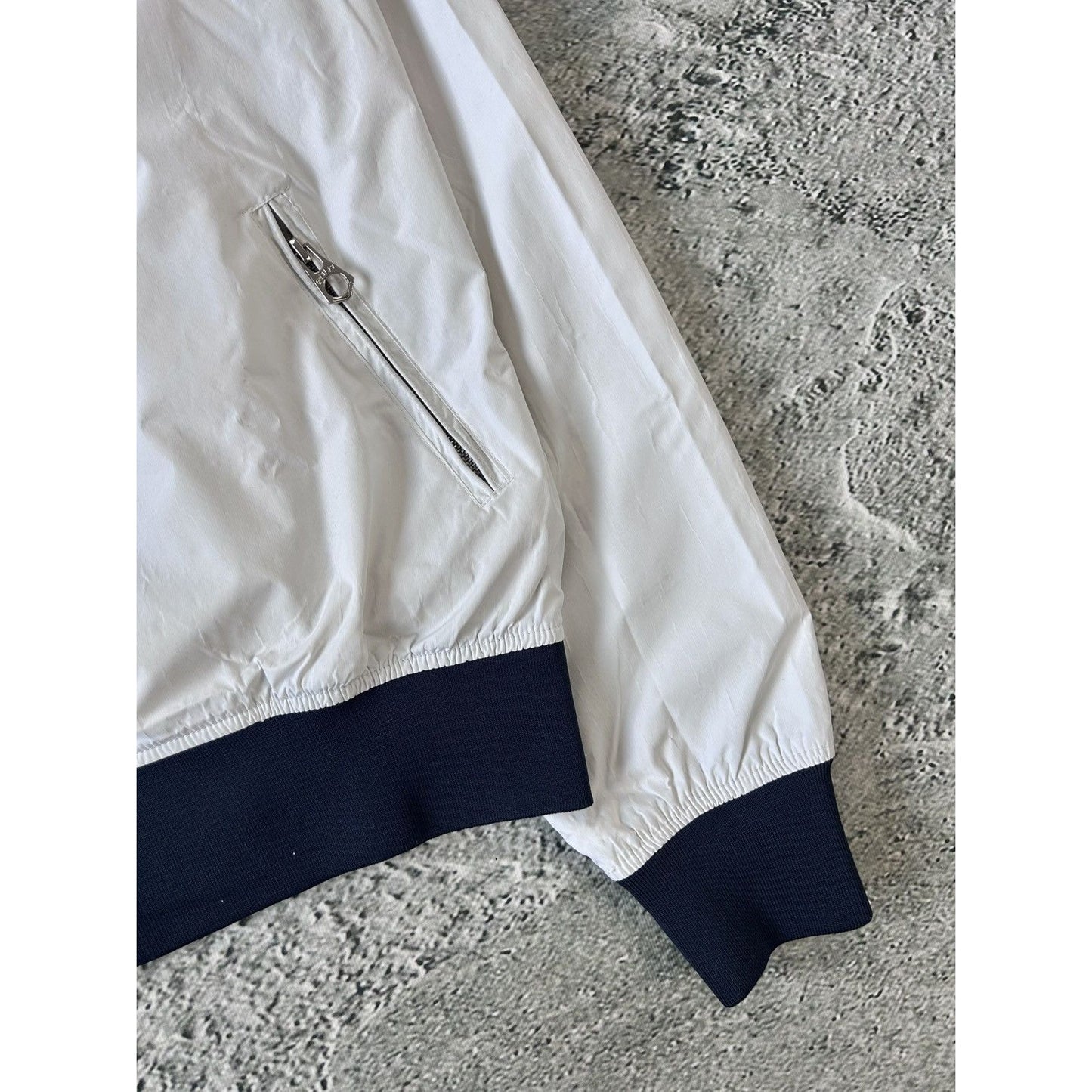 Chief Keef Polo Ralph Lauren bomber jacket England white