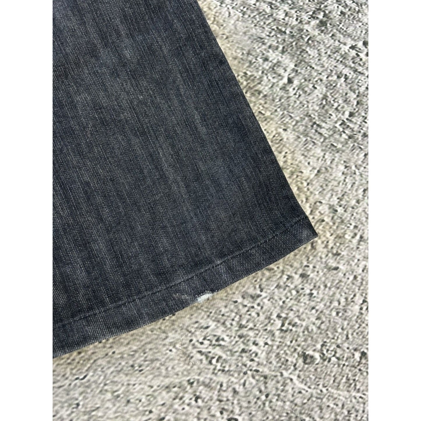 Y2K baggy jeans vintage black