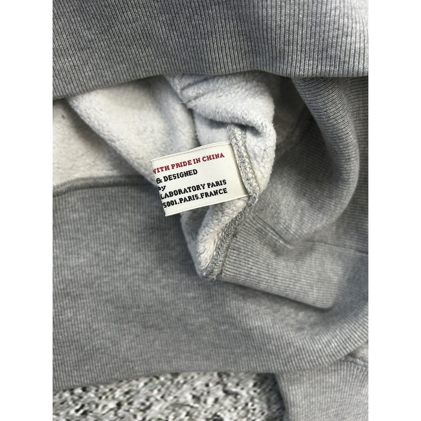 Evisu big logo hoodie seagull grey white Y2K Yamane