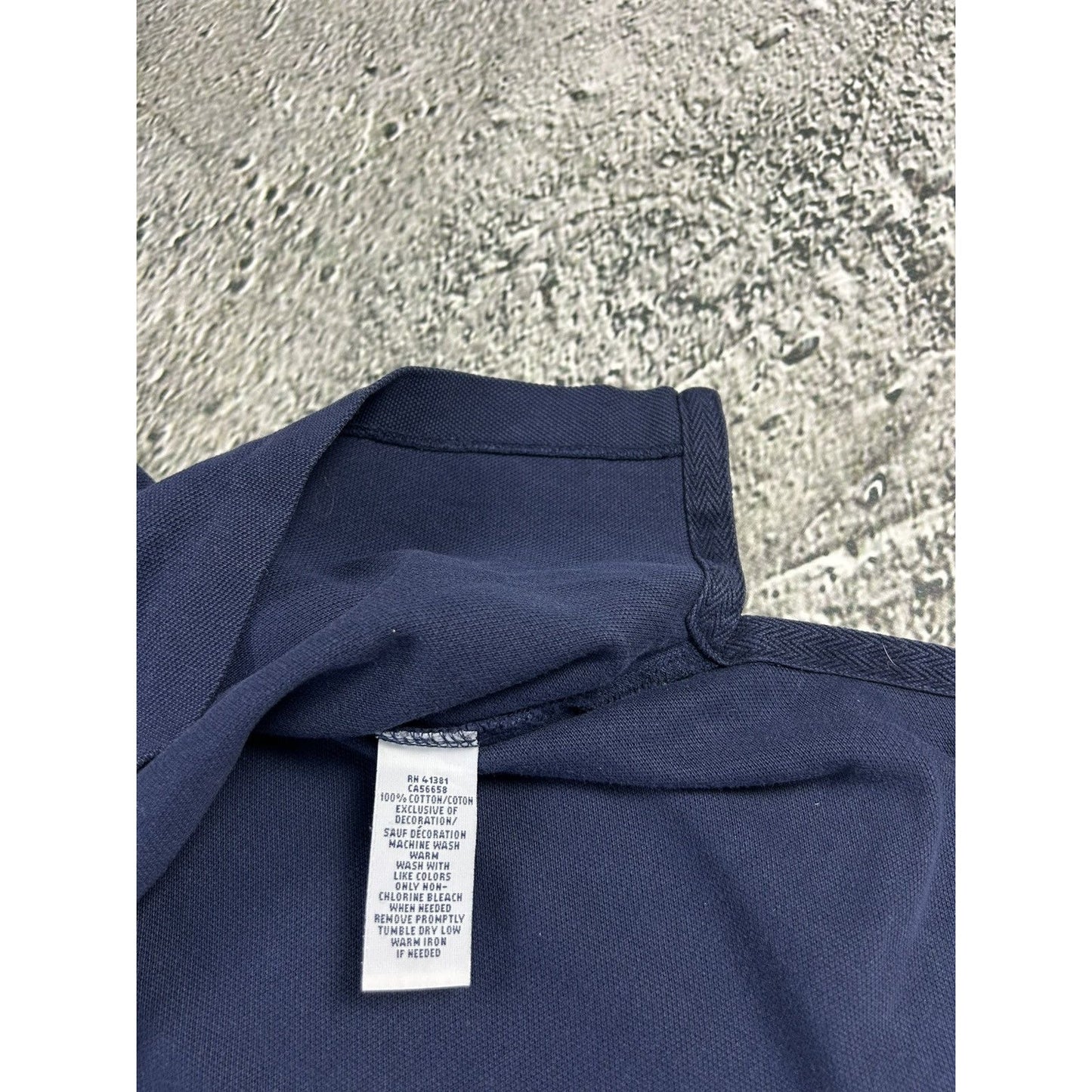 Chief Keef Polo Ralph Lauren Los Angeles navy blue big pony