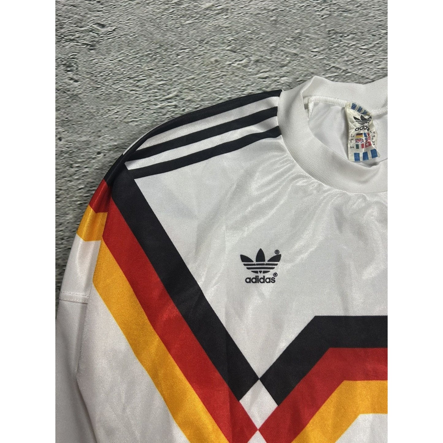 Vintage Adidas Germany Jersey 1988-1991 World Cup longsleeve