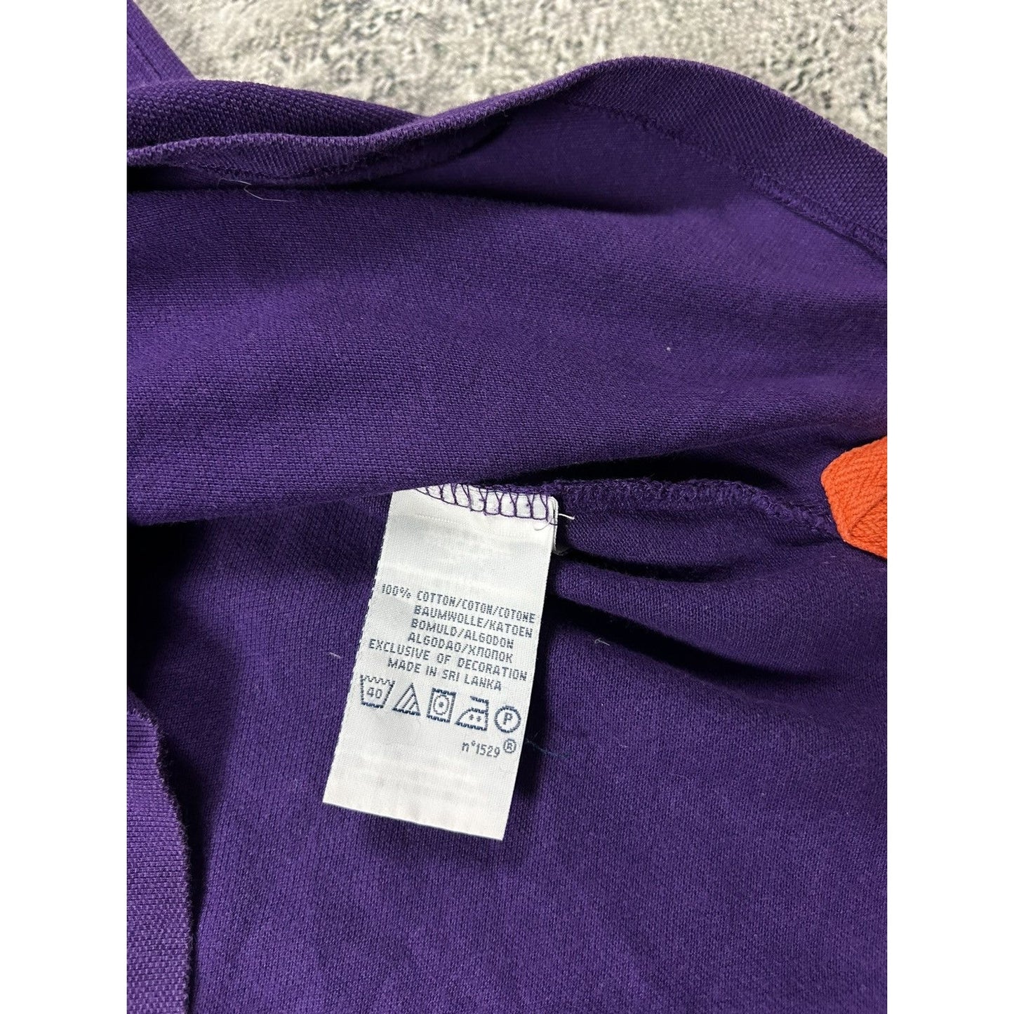 Chief Keef Polo Ralph Lauren vintage purple orange big pony