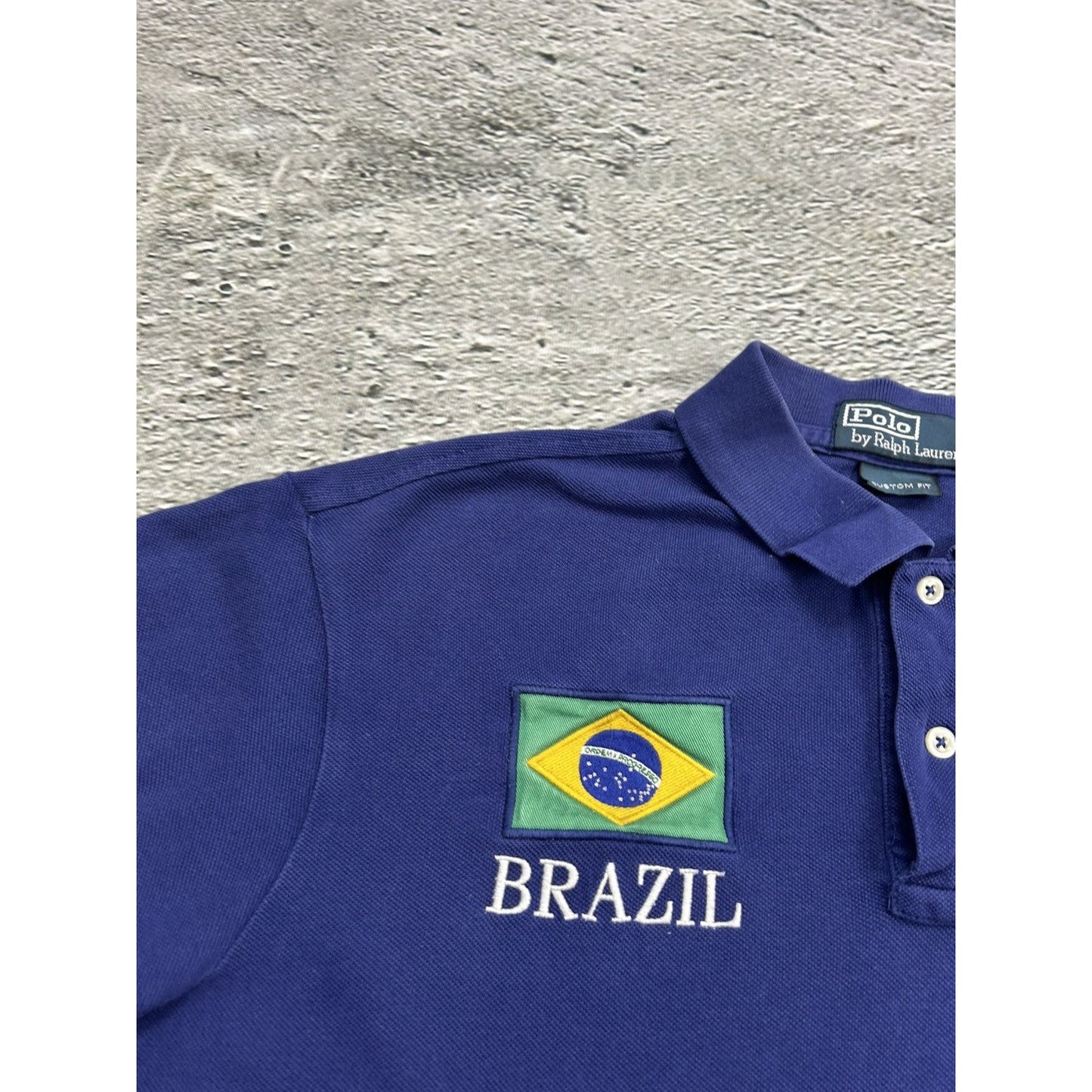Chief Keef Polo Ralph Lauren vintage Brazil flag big pony