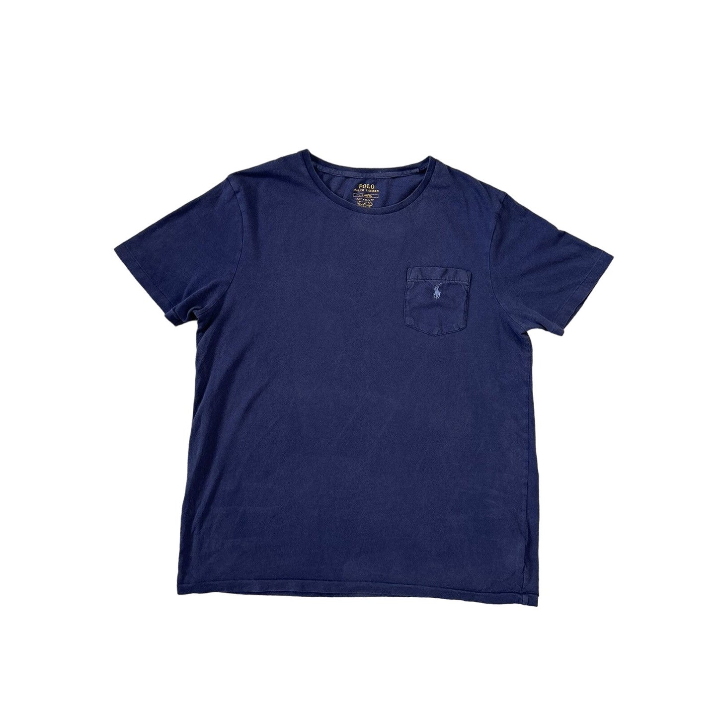 Polo Ralph Lauren vintage navy T-shirt small pony blue
