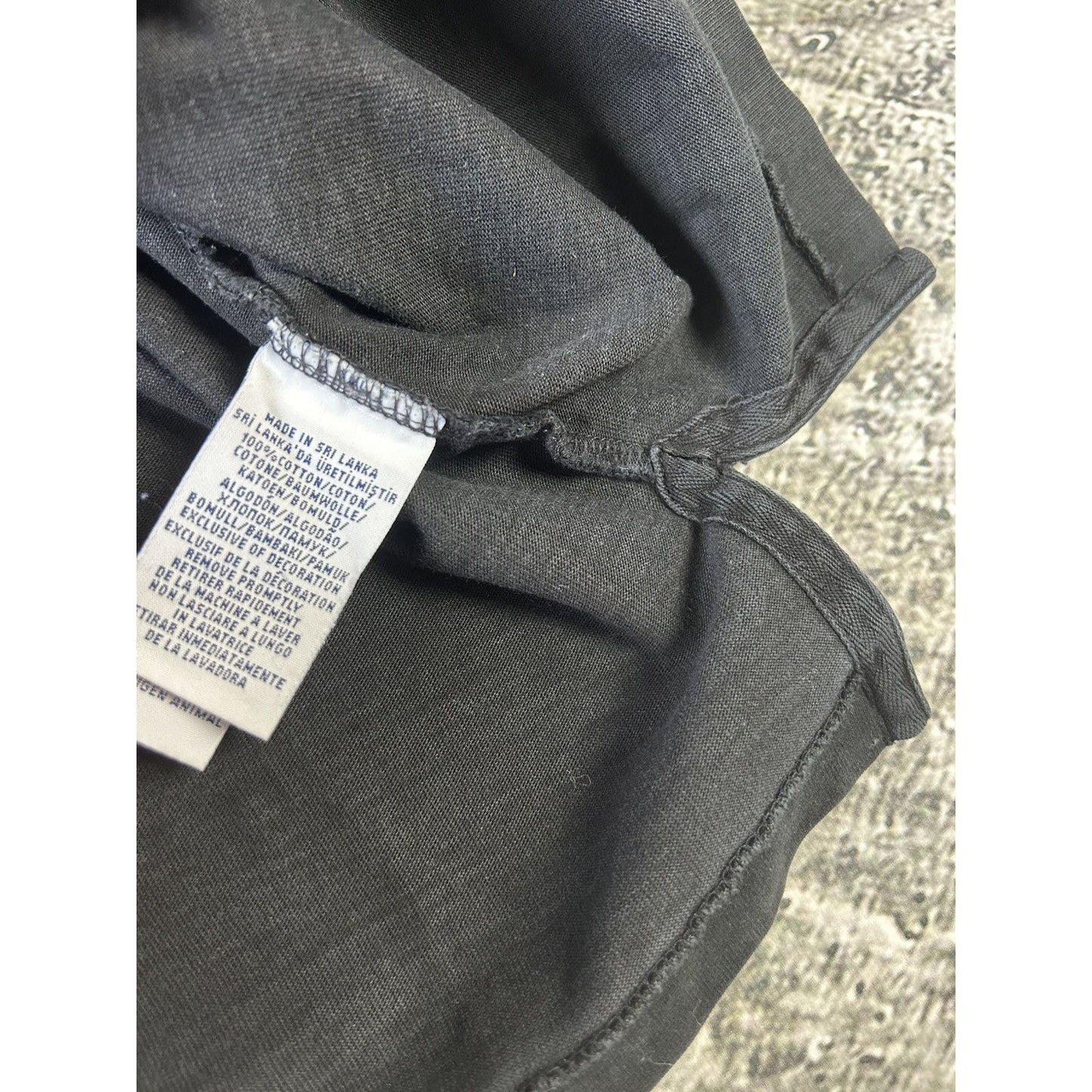 Chief Keef Polo Ralph Lauren longsleeve big logo black white