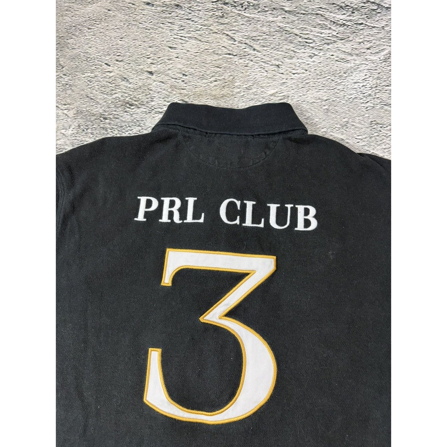 Chief Keef Polo Ralph Lauren Black PRL Club Double Big Pony
