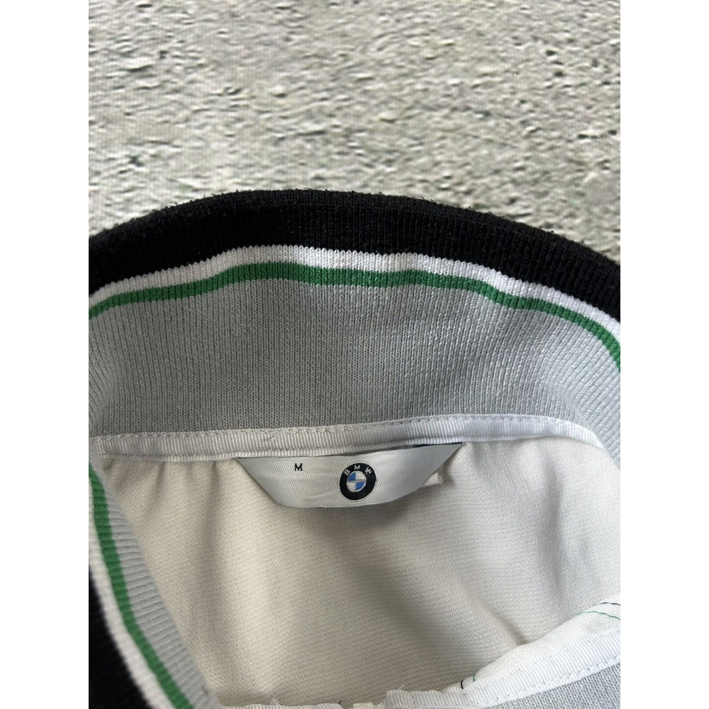 BMW Racing Jacket vintage white bomber track jacket
