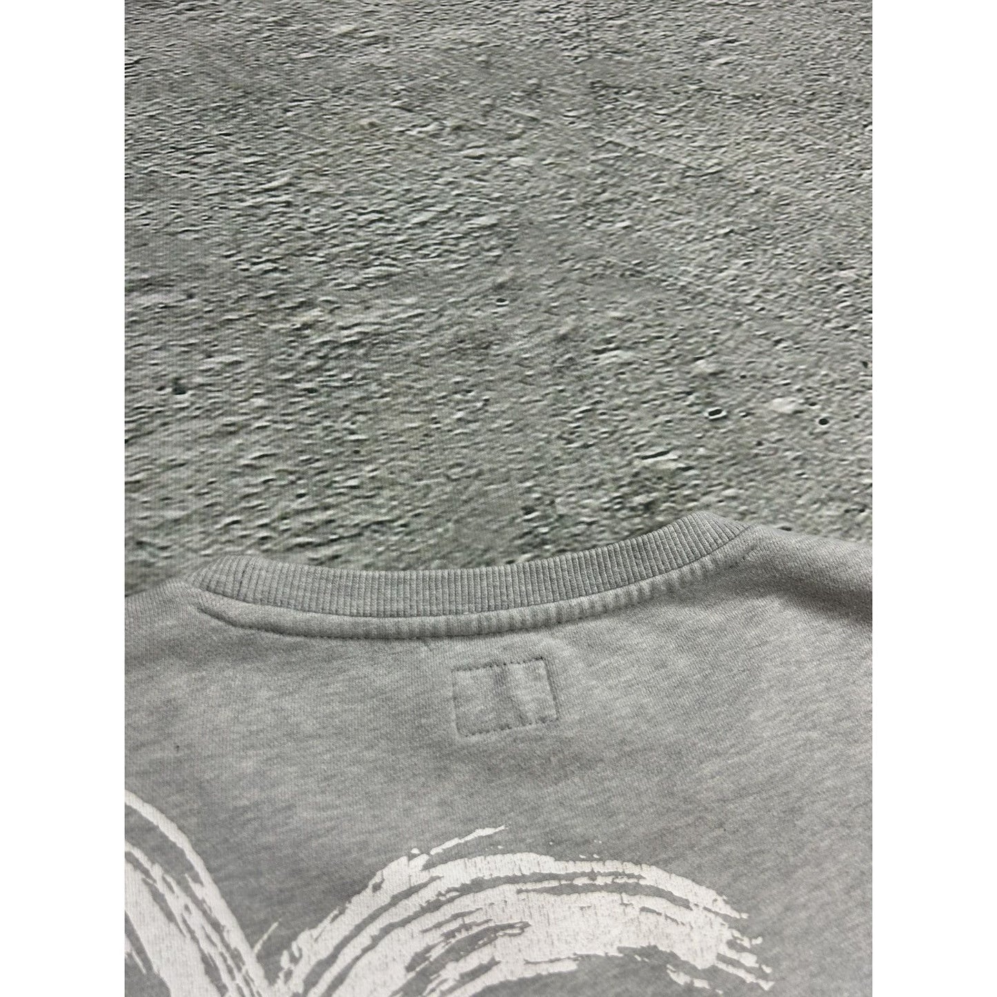 Evisu sweatshirt multilogo seagull vintage grey Y2K