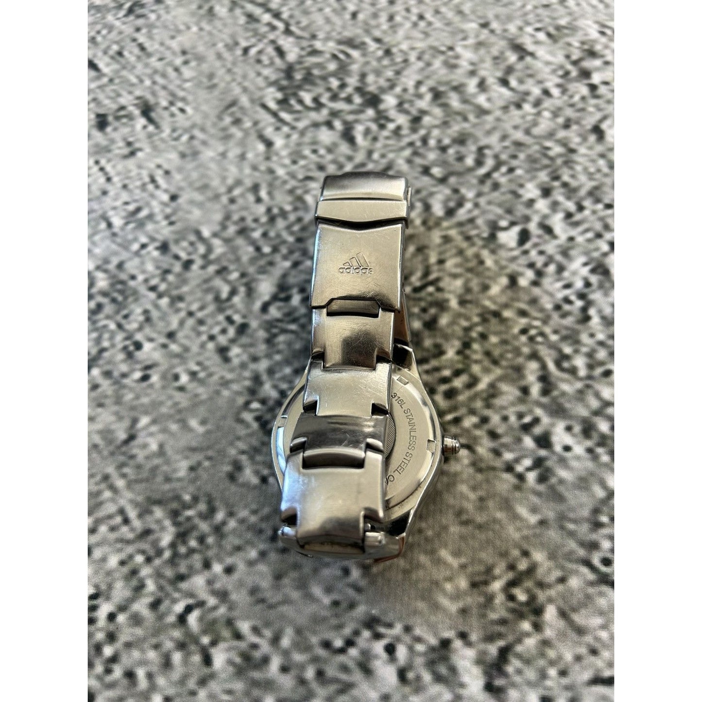 Adidas Watch silver Y2K vintage