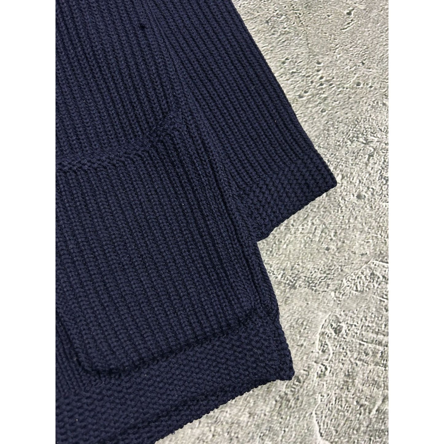 Christian Dior Monsieur Cardigan vintage 70s sweater navy