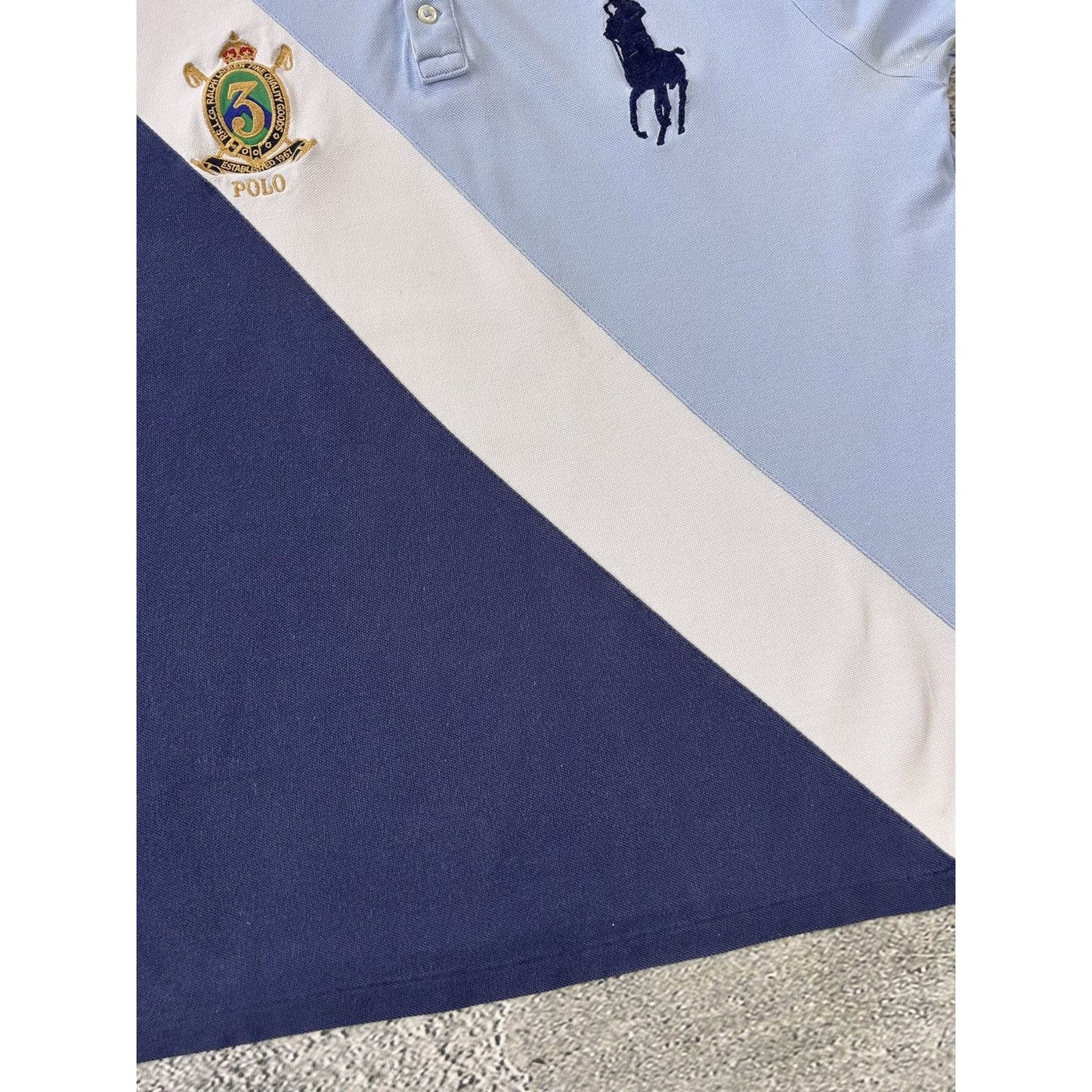 Chief Keef Polo Ralph Lauren baby blue T-shirt big pony