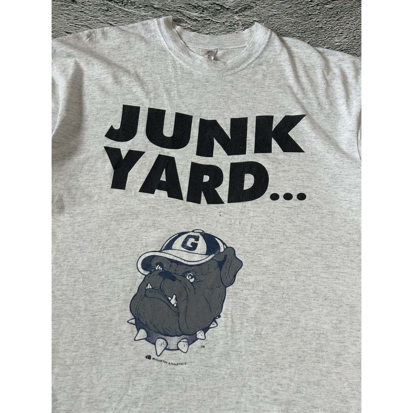 Georgetown Hoyas vintage T-shirt 90s Bulletin Athletic Junk