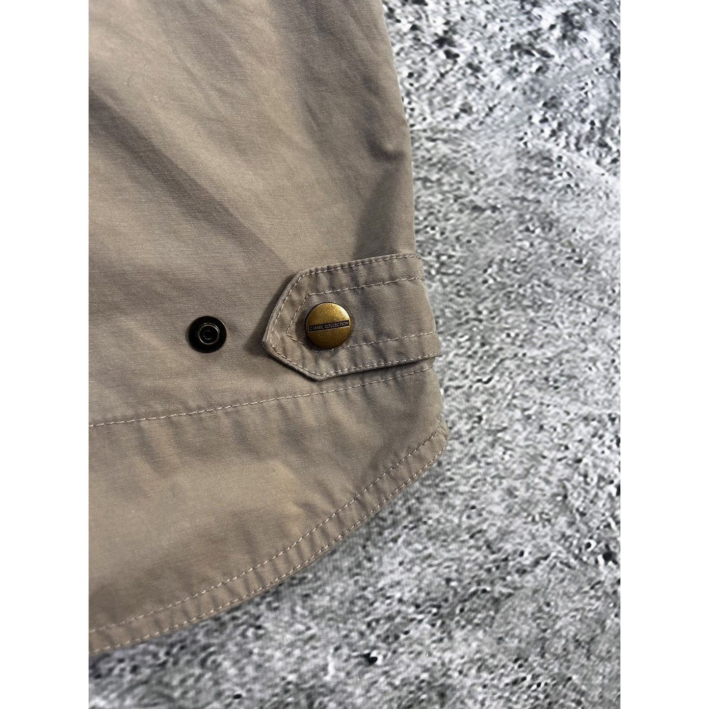 Camel Multipocket Vest Vintage 90s Beige Rare Streetwear
