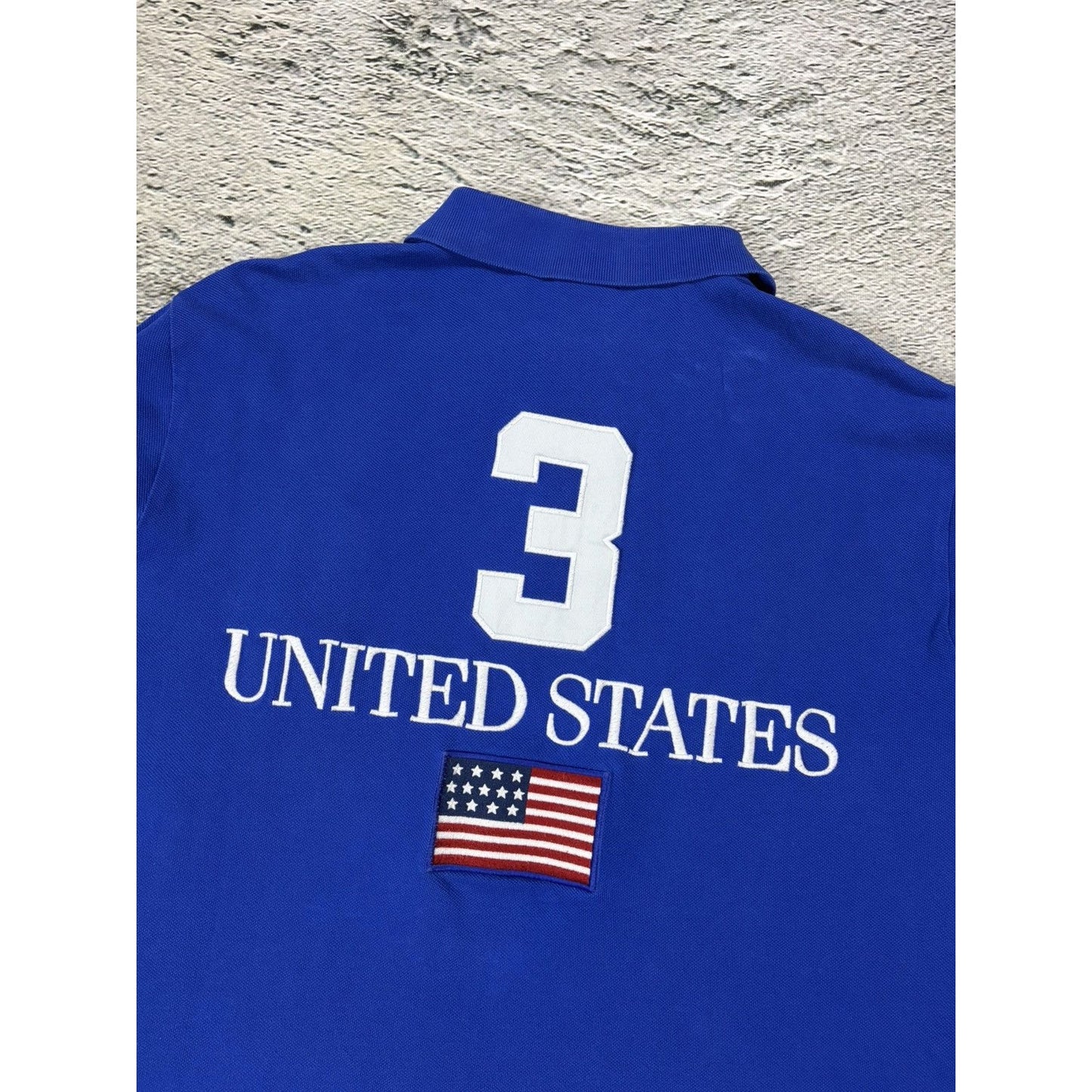 Chief Keef Polo Ralph Lauren USA longsleeve big pony blue
