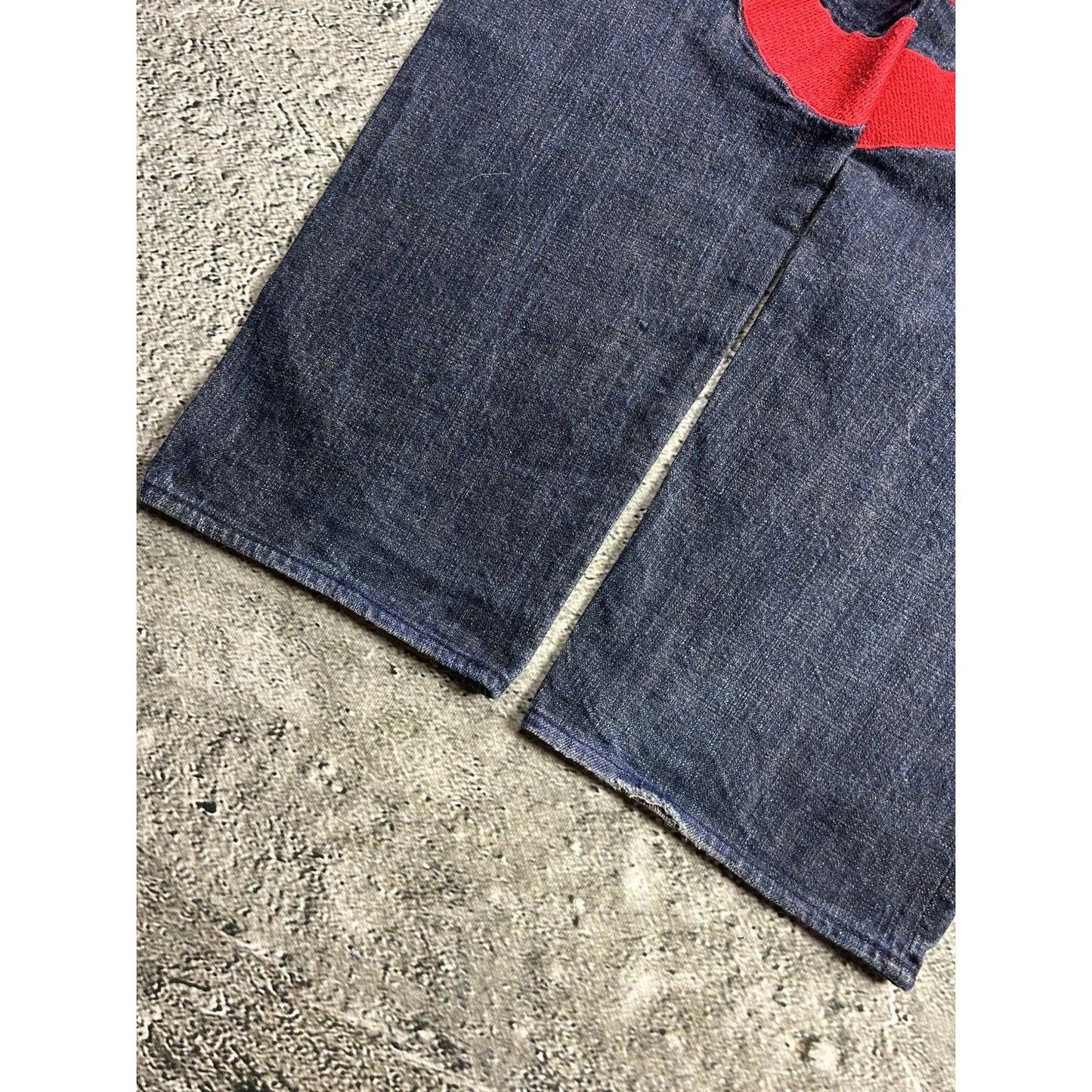 Evisu Yamane face jeans vintage selvedge denim Japan RARE