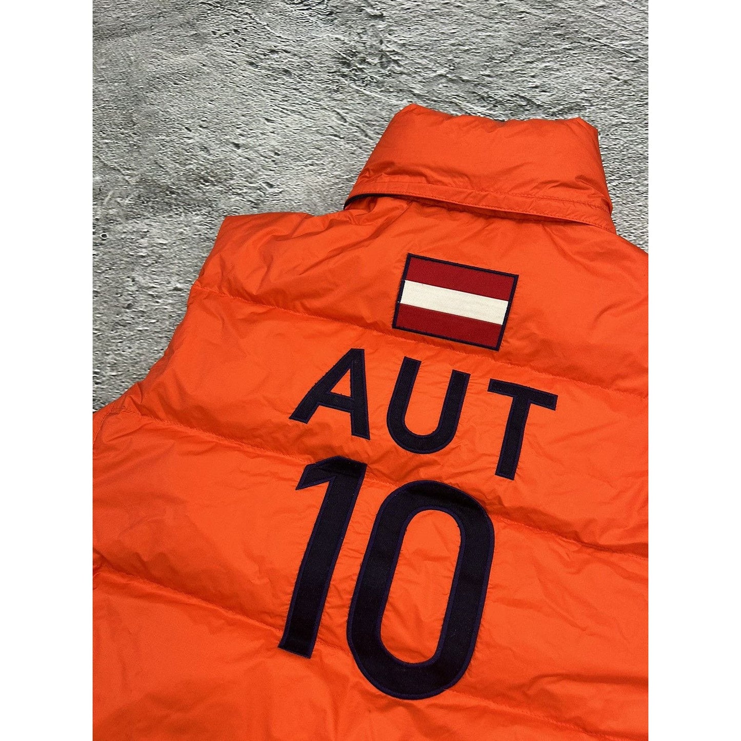 Polo Ralph Lauren vintage down puffer vest Austria 10 flag