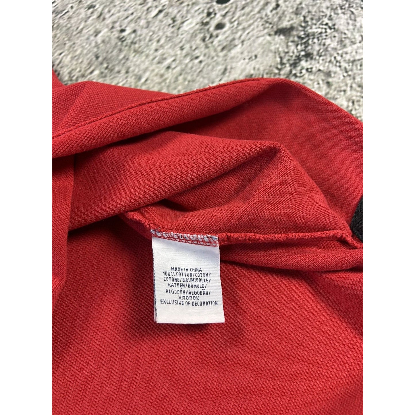Chief Keef Polo Ralph Lauren Milan Red polo T-shirt