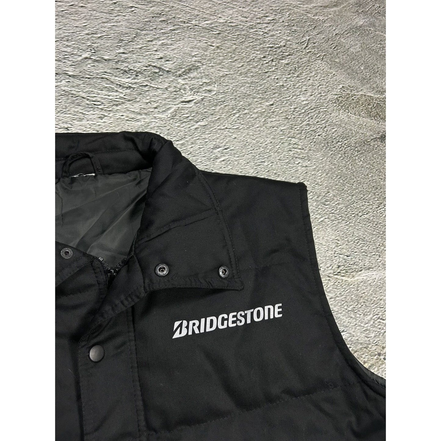 Bridgestone Multipocket vest black vintage reflective