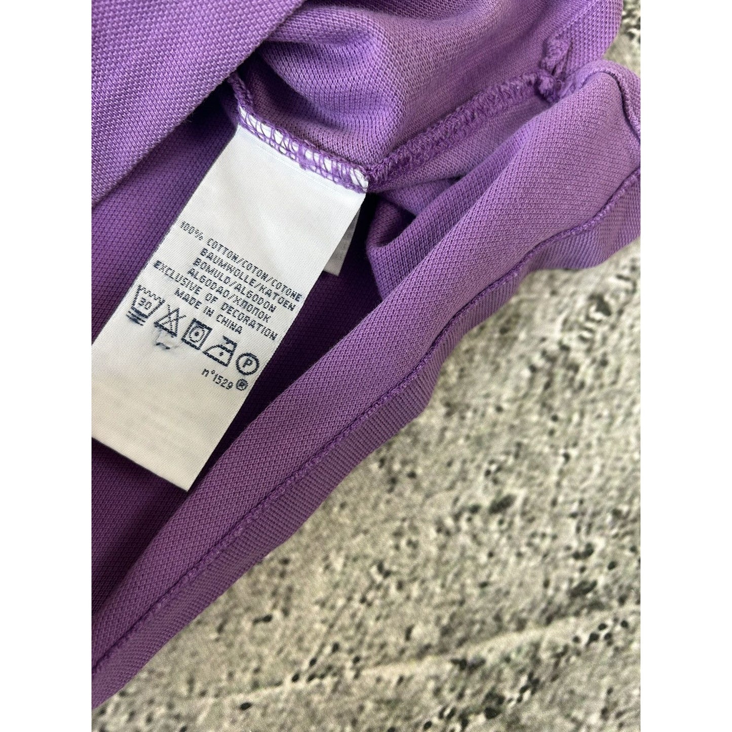 Chief Keef Polo Ralph Lauren vintage purple T-shirt big pony
