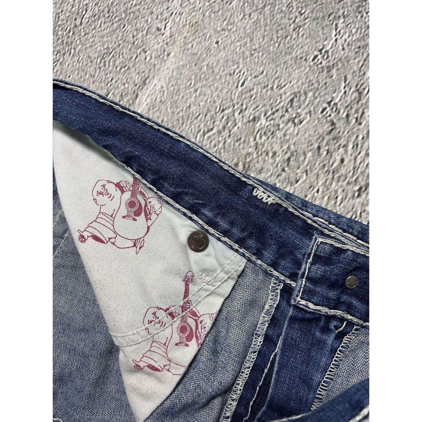 True Religion Billy jeans vintage denim pants flared Y2K