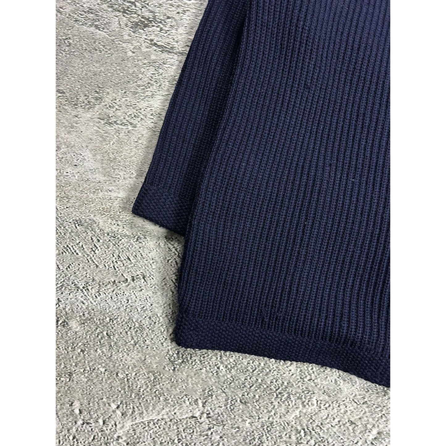 Christian Dior Monsieur Cardigan vintage 70s sweater navy