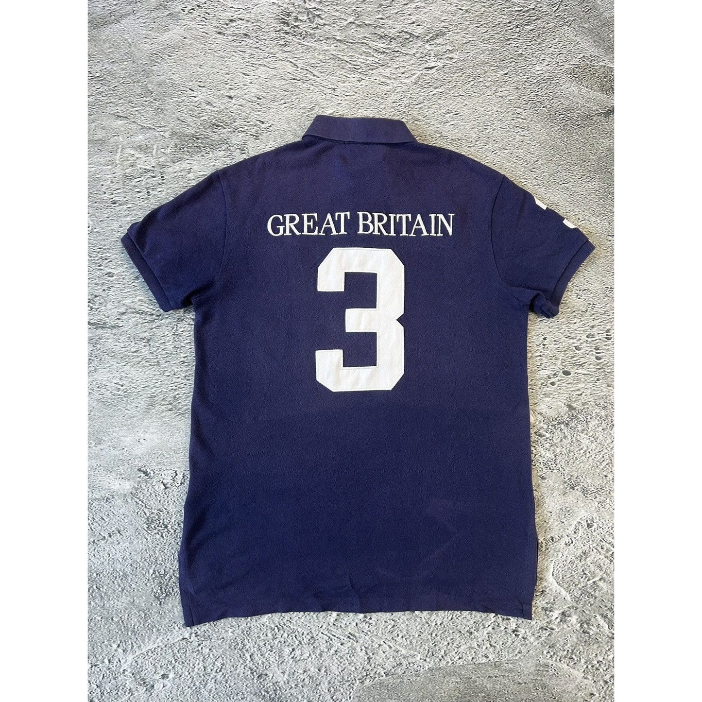 Chief Keef Polo Ralph Lauren Great Britain vintage navy red