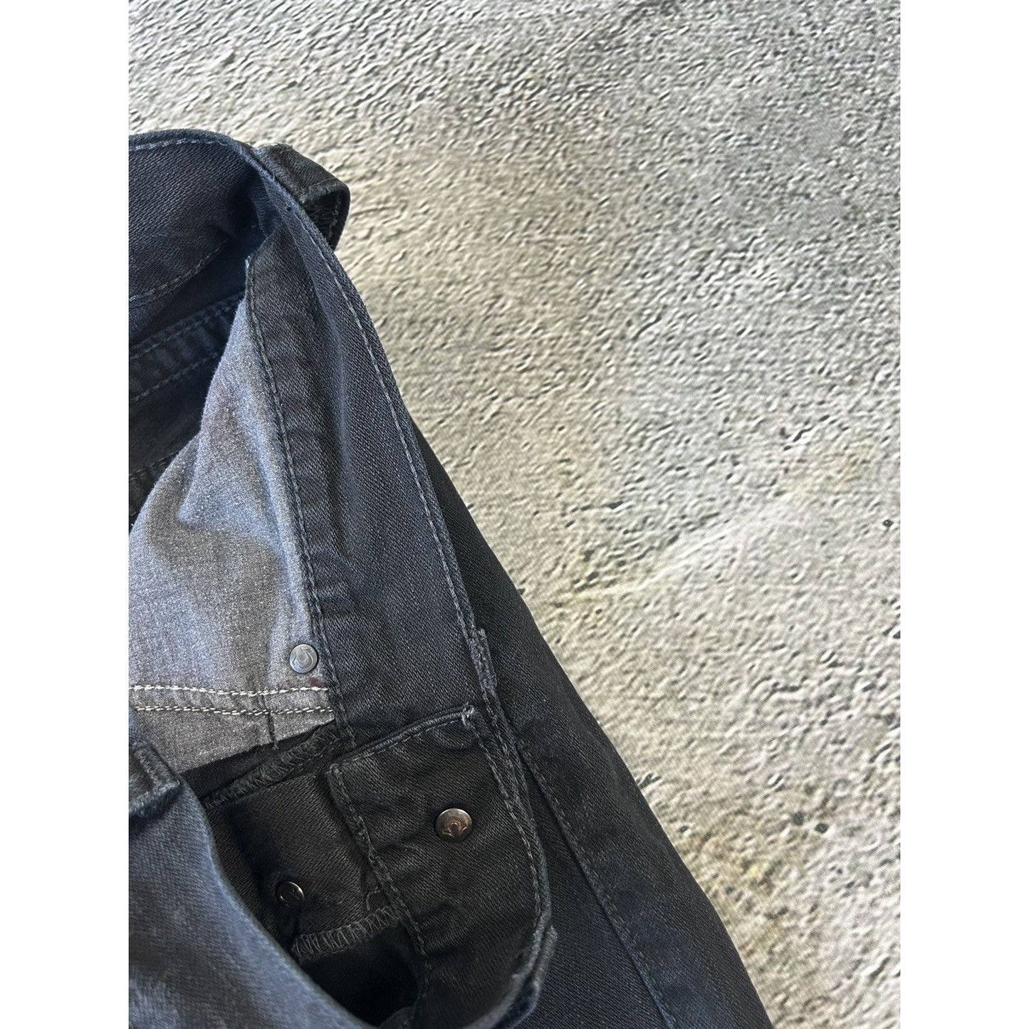 True Religion vintage jeans black Y2K Jack