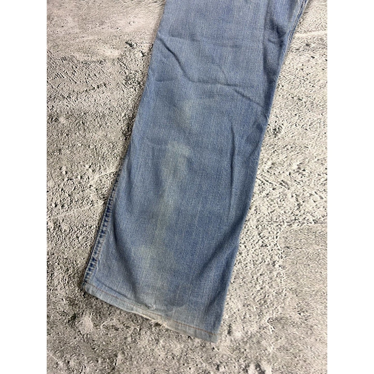 Evisu EU ED jeans vintage denim pants cargo baby blue Y2K