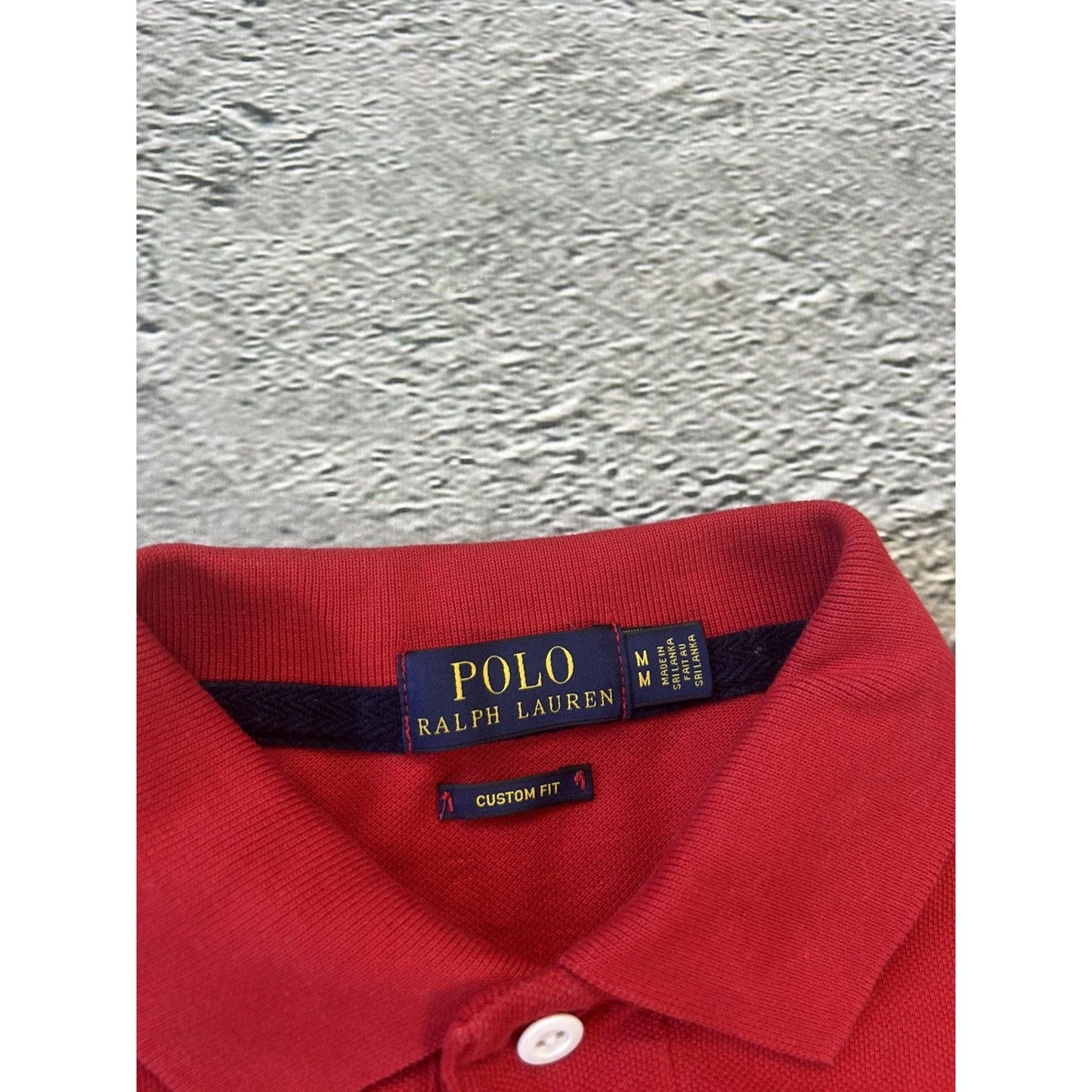 Chief Keef Polo Ralph Lauren red longsleeve big pony