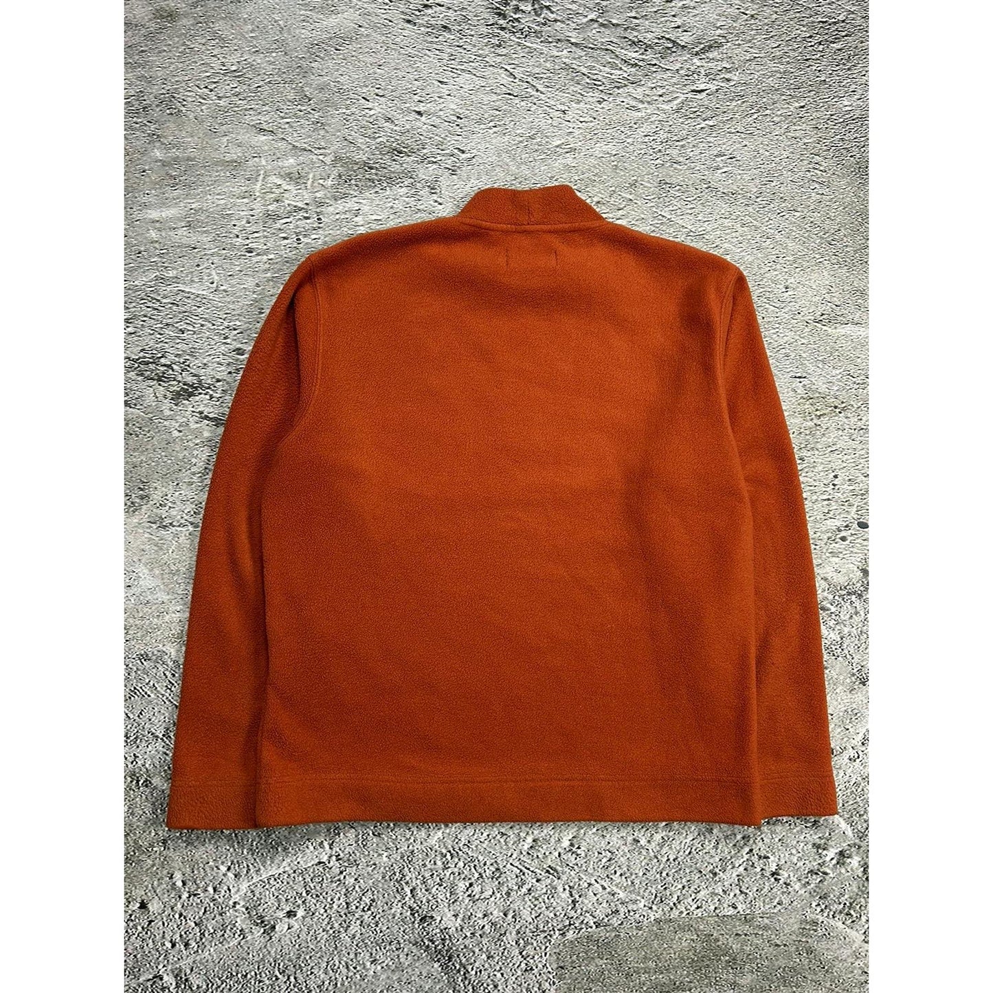 YSL Orange fleece sweatshirt vintage Yves Saint Laurent