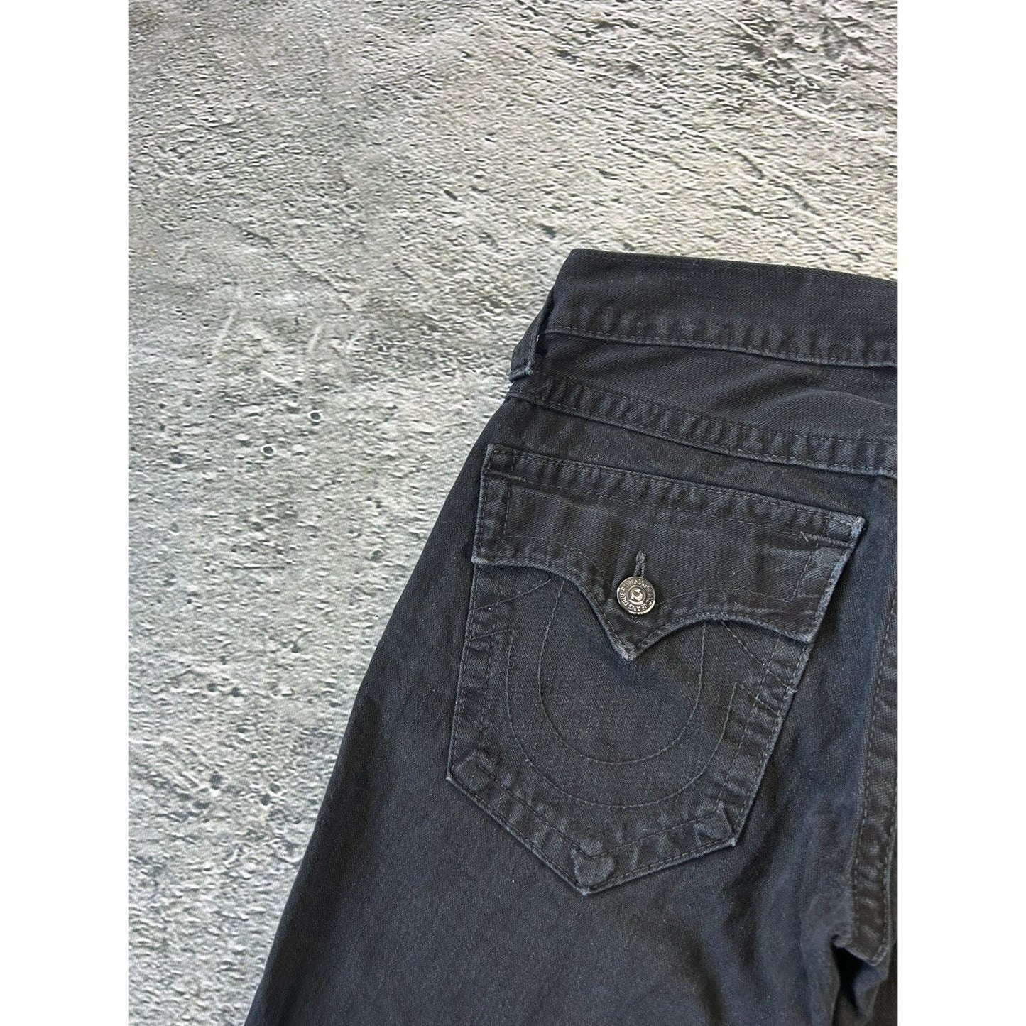 True Religion vintage jeans black Y2K Jack