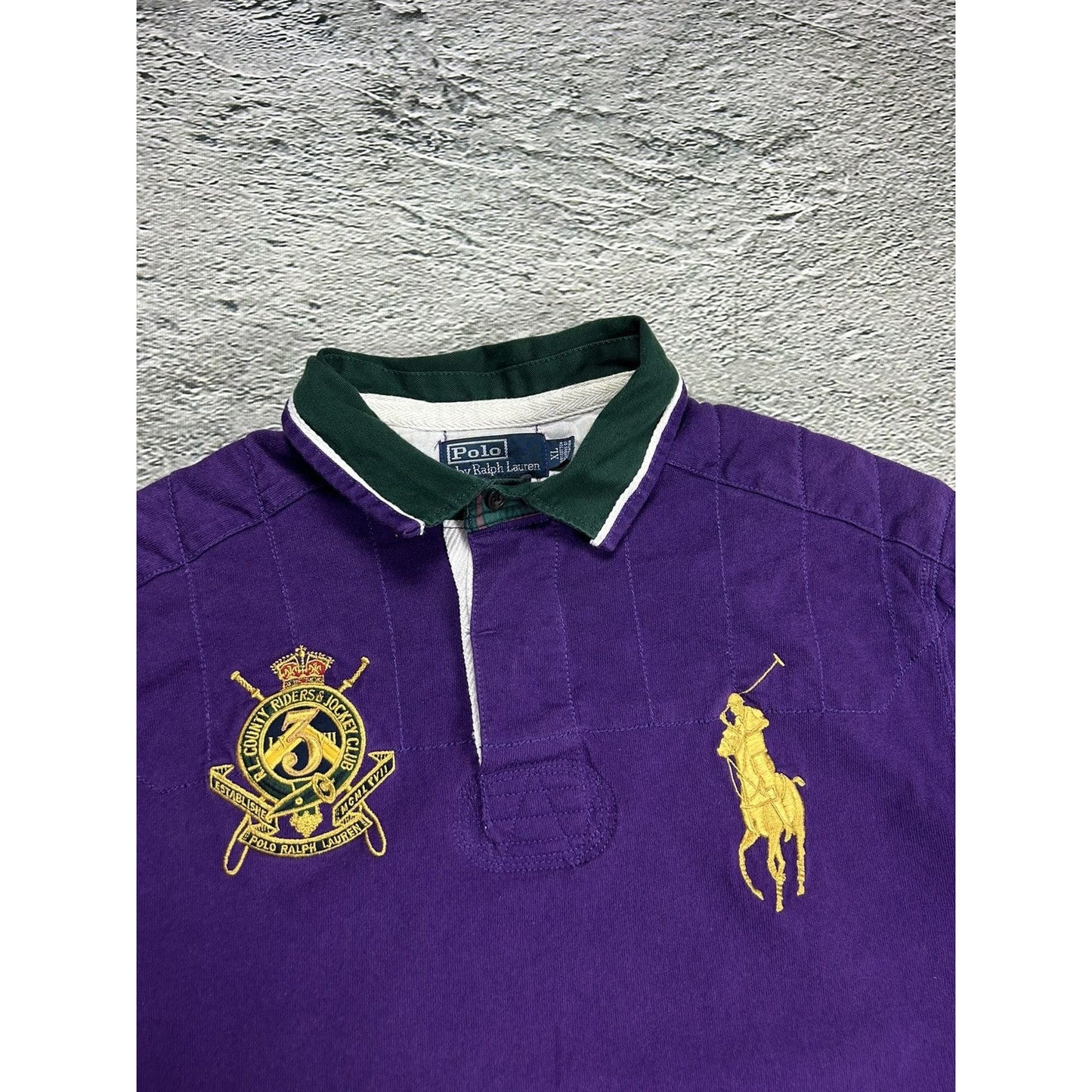 Chief Keef Polo Ralph Lauren longsleeve purple big pony