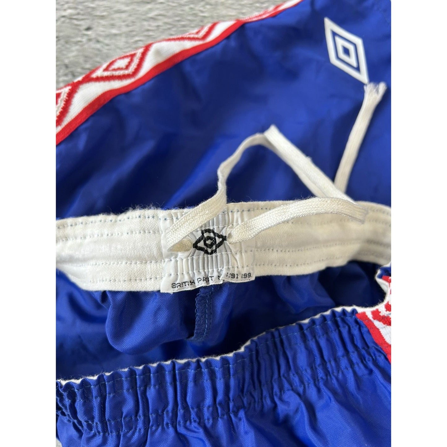 Umbro vintage blue shorts 70s
